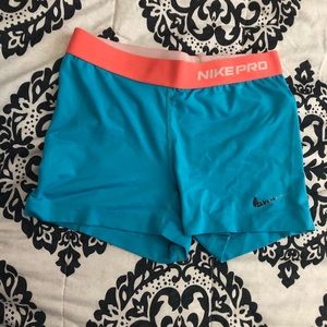Baby Blue Nike Pros